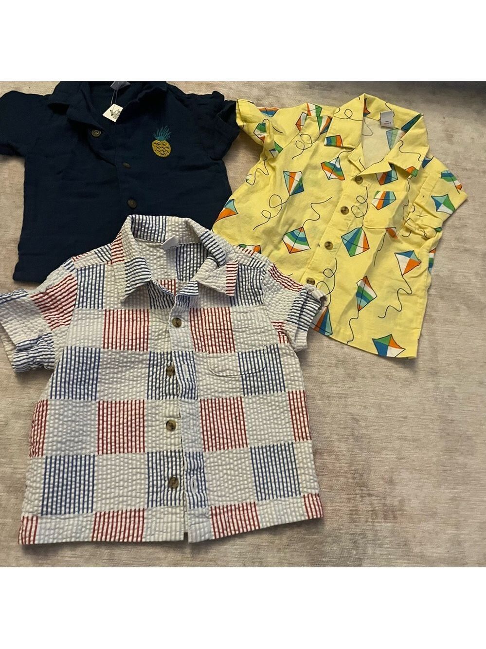 Old Navy Shirt Bundle Baby Boy 12-18 Months 2T